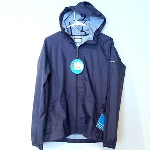 BRAND NEW Columbia Women's Navy Windbreaker